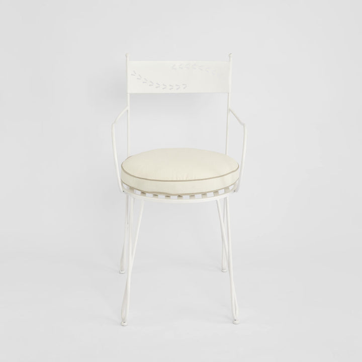 Laurel Bistro Chair Outdoor White