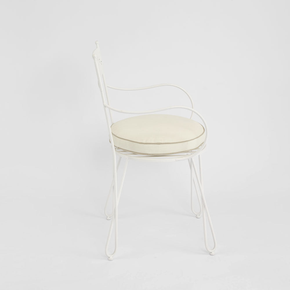 Laurel Bistro Chair Outdoor White