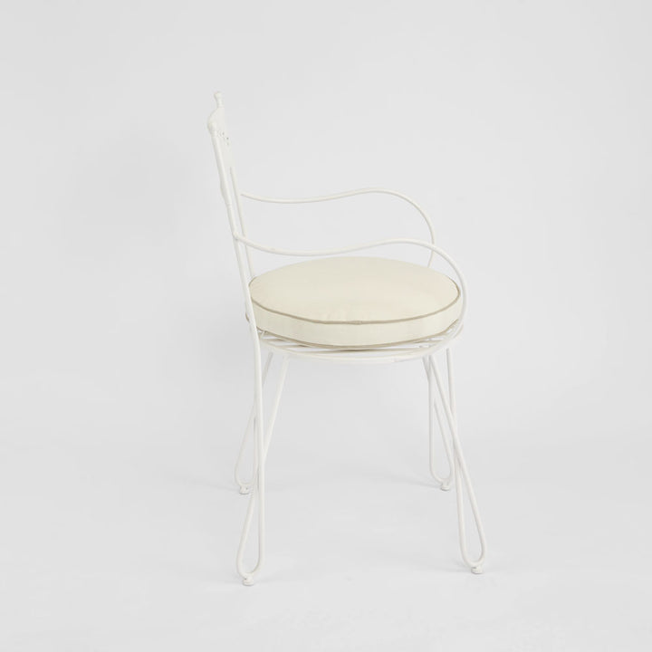 Laurel Bistro Chair Outdoor White