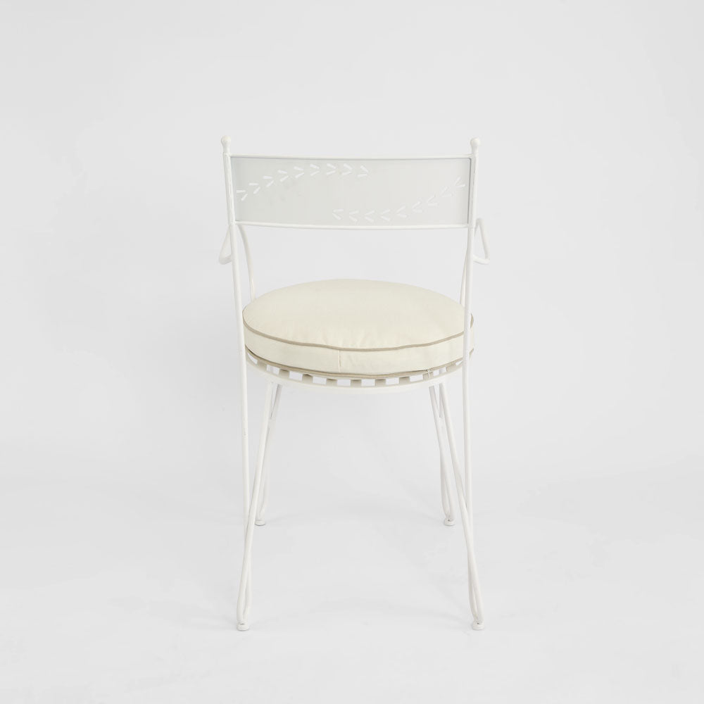 Laurel Bistro Chair Outdoor White