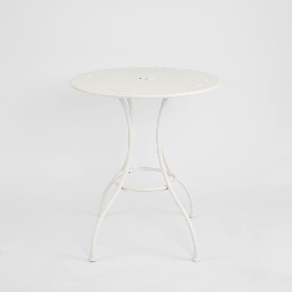 Laurel Bistro Table Outdoor White 70cm