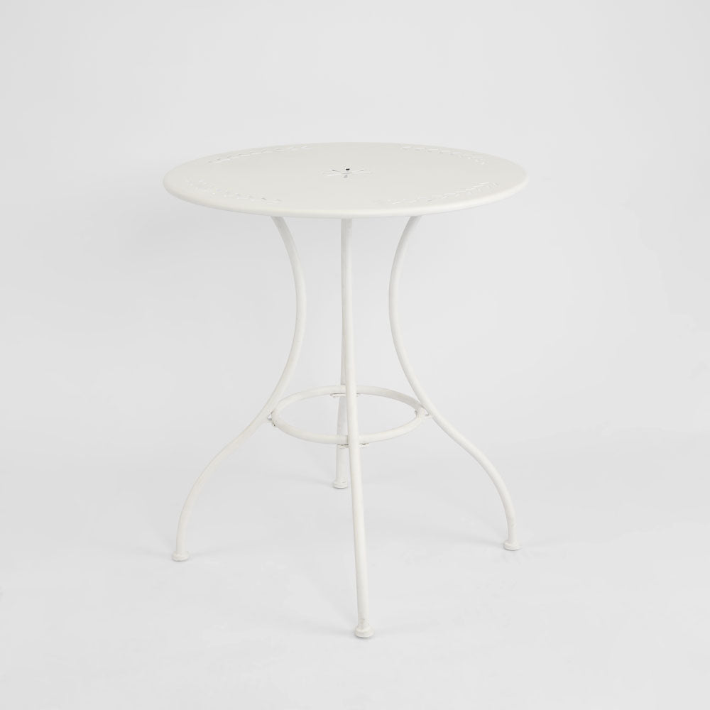 Laurel Bistro Table Outdoor White 70cm
