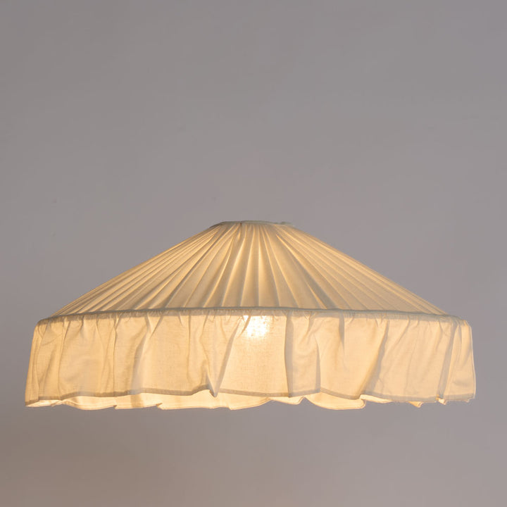 The Heirloom Pleated Lampshade Linen