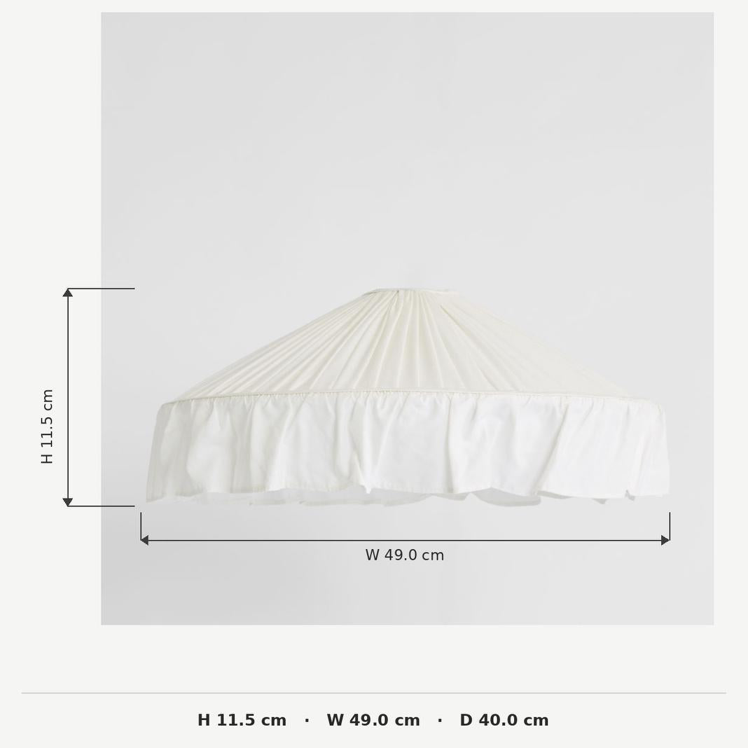 The Heirloom Pleated Lampshade Linen