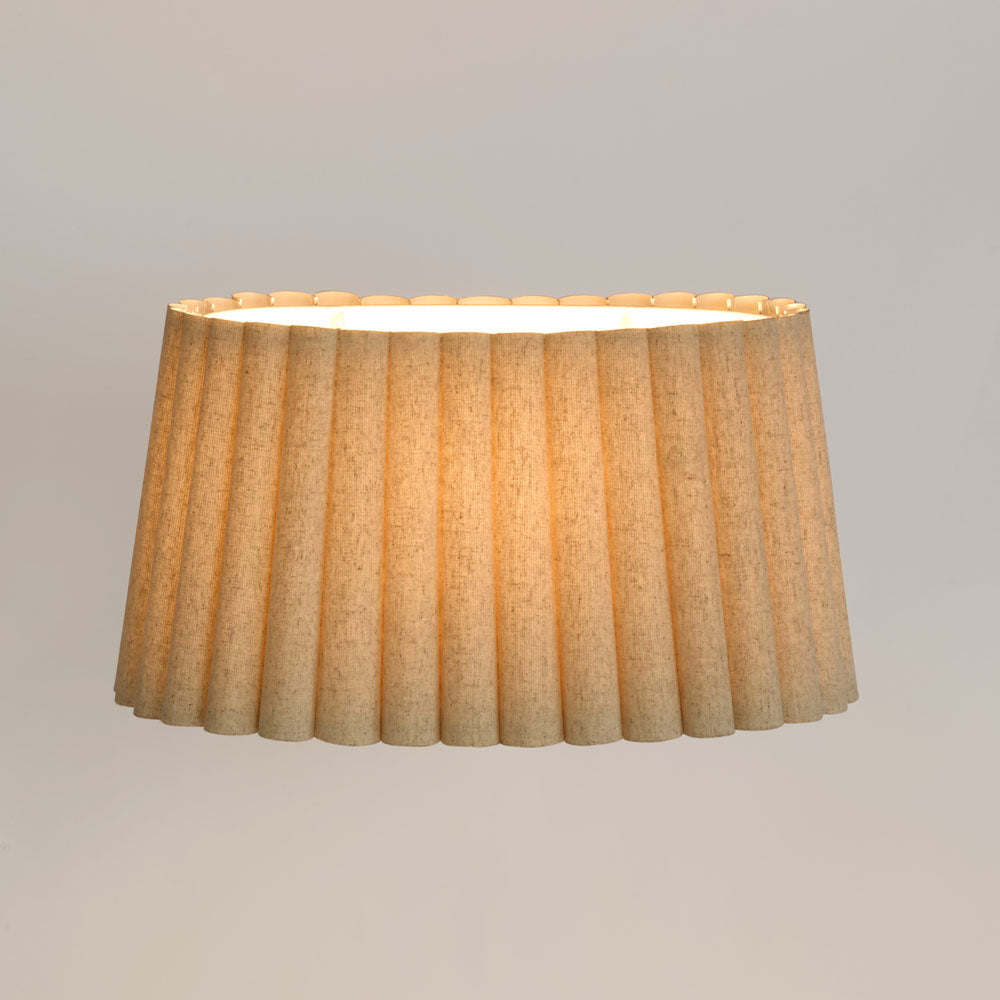 Lyon Linen Fluted Lampshade