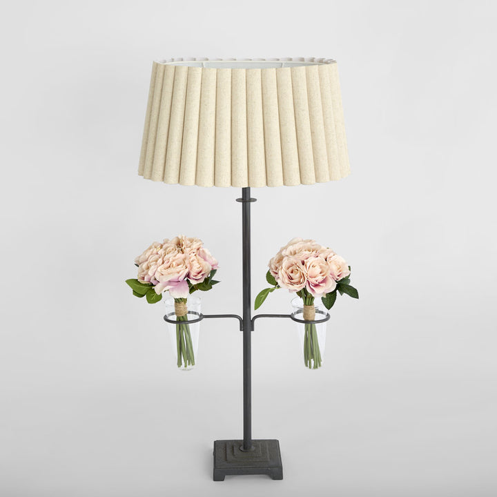 Lyon Linen Fluted Lampshade