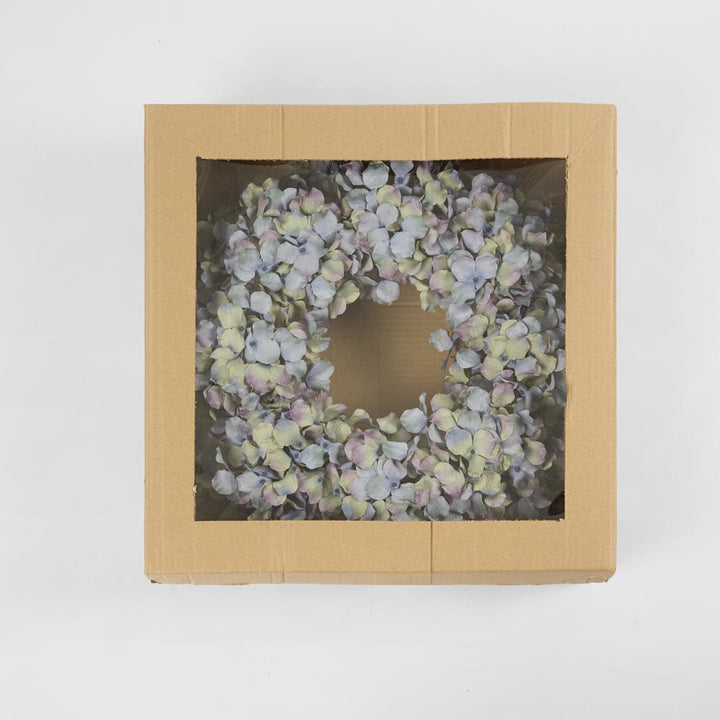 Hydrangea Wreath Blue