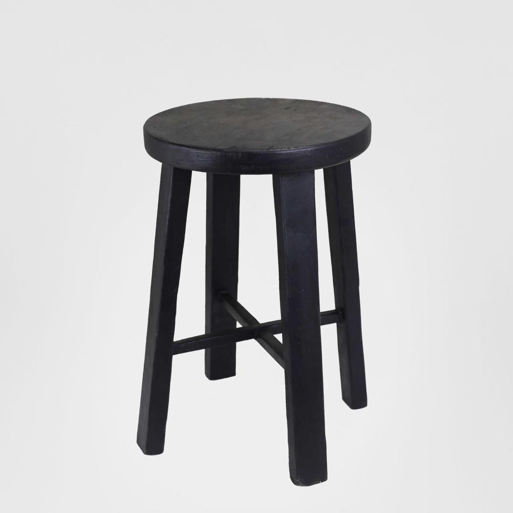 Round Stool Black Standard Size