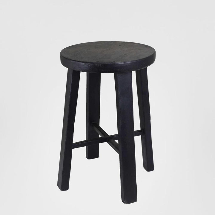 Round Stool Black Standard Size