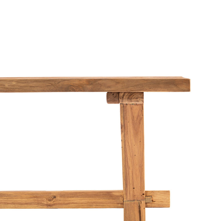 Tauranga Rustic Teak Console