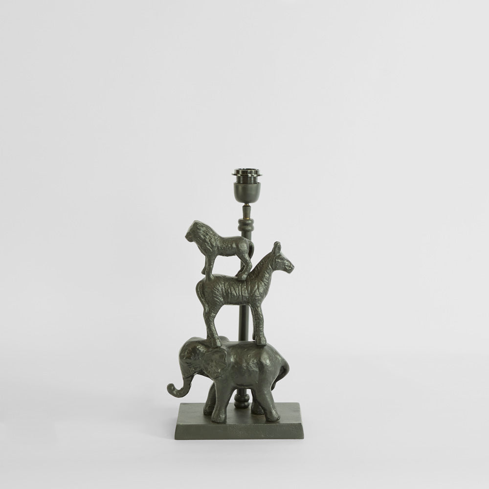 Zoo Table Lamp Base only Black