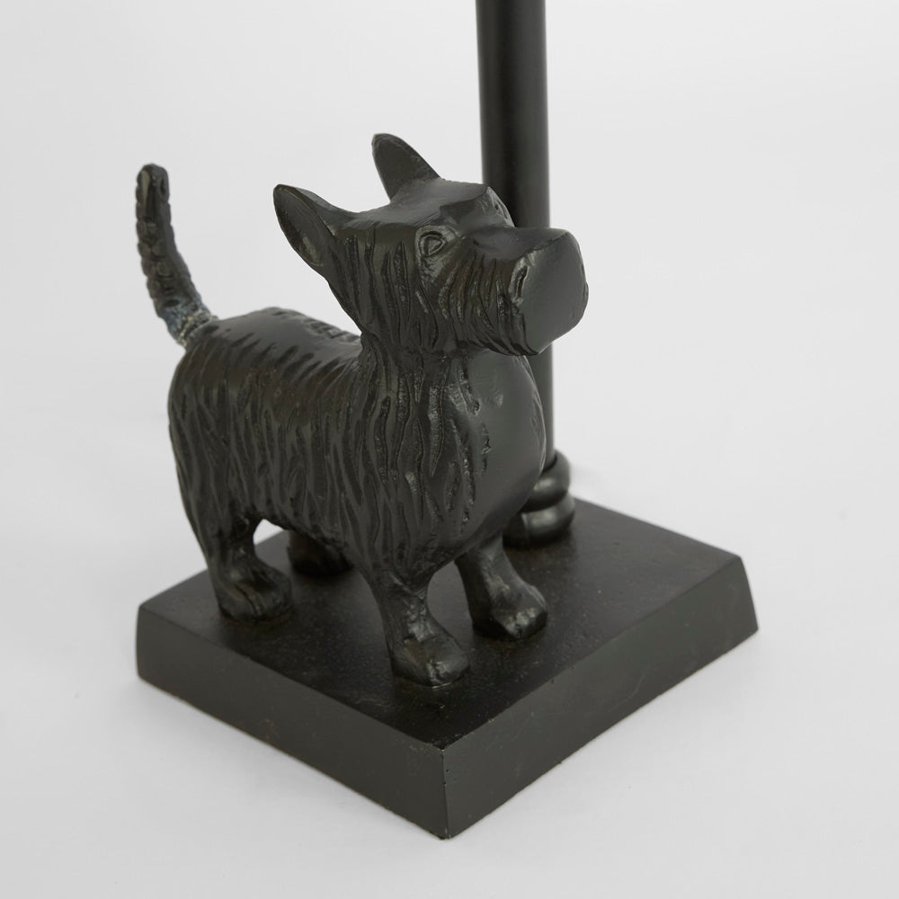 Schnauzer Table Lamp Base only Black