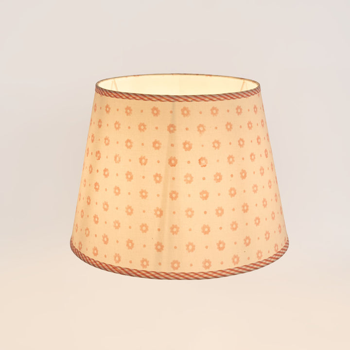 Cottage Bloom Block Print Shade Pink