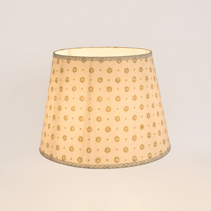 Cottage Bloom Block Print Shade Grey