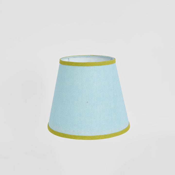 Audrey 100% Linen Tapered Shade Blue