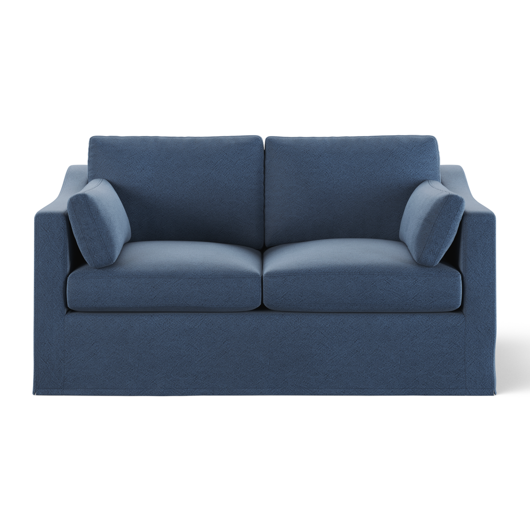 Clovelly Hamptons 2 Seat Sofa Navy