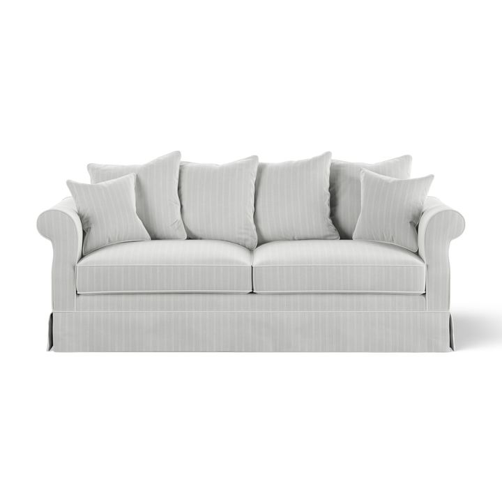 Avalon Hamptons 3 Seat Sofa Cloud Stripe