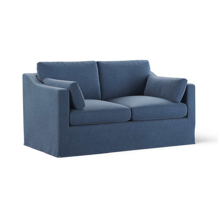 Clovelly Hamptons 2 Seat Sofa Navy