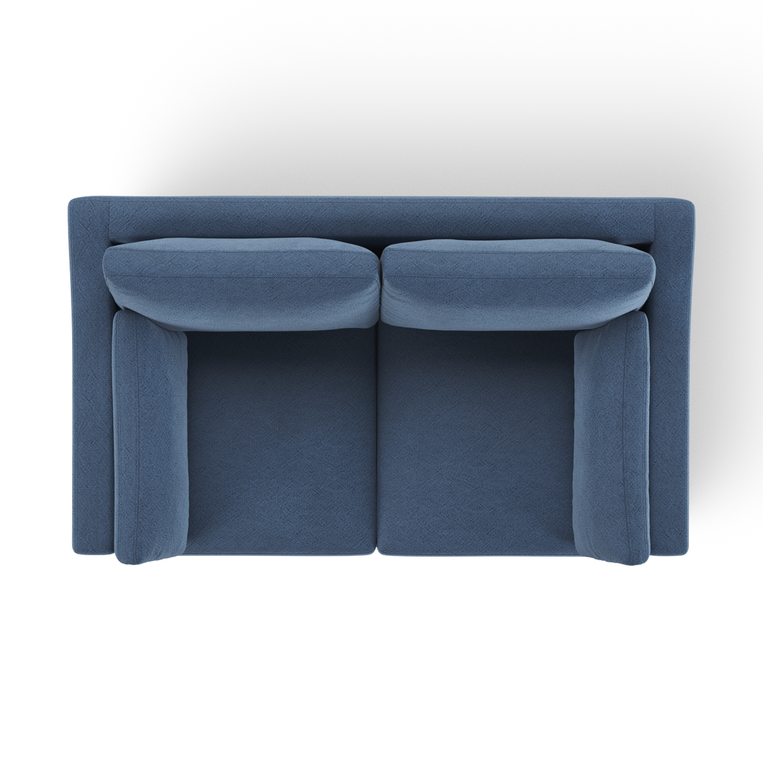 Clovelly Hamptons 2 Seat Sofa Navy