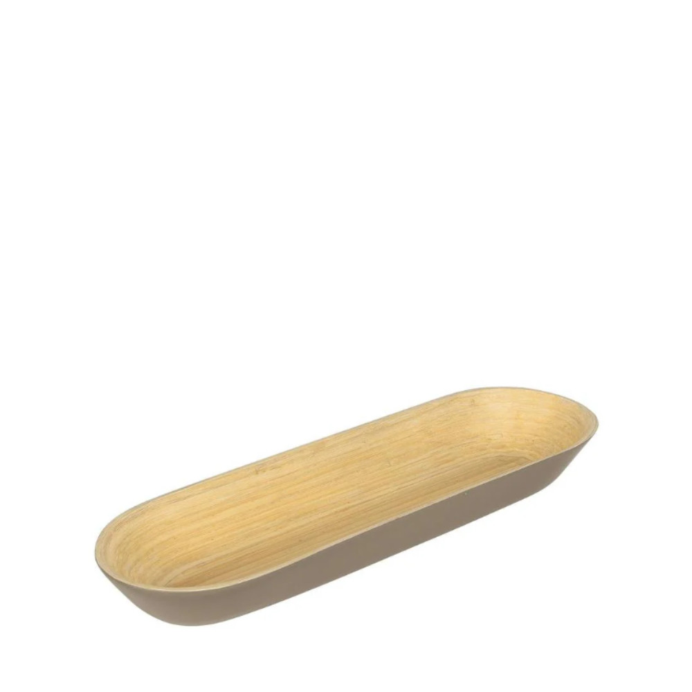 Blana Small Bamboo Platter Grey