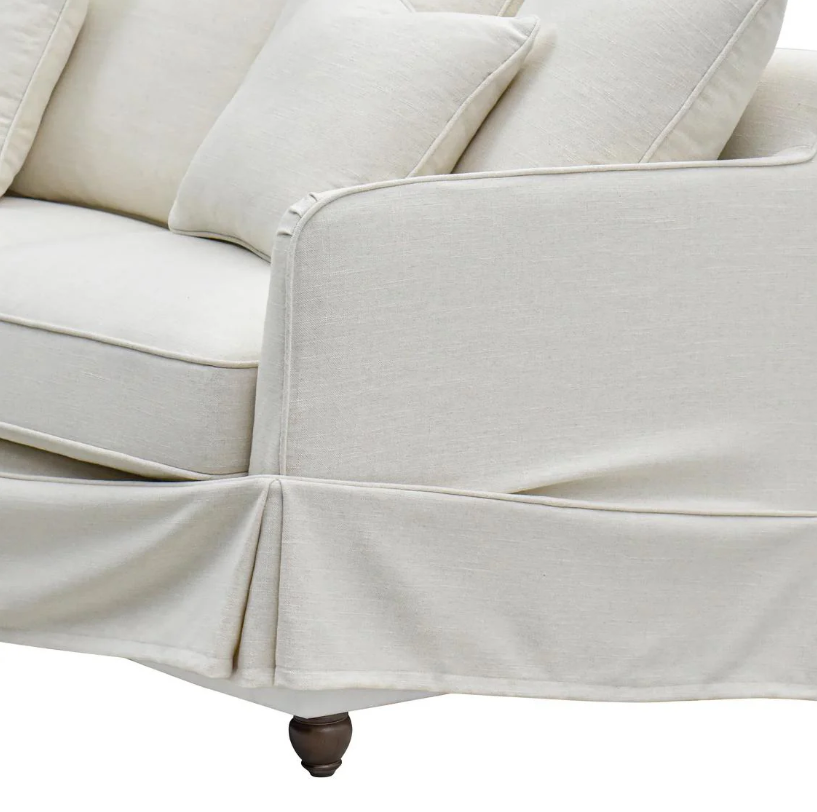 Noosa Hamptons 2 Seat Sofa Ivory