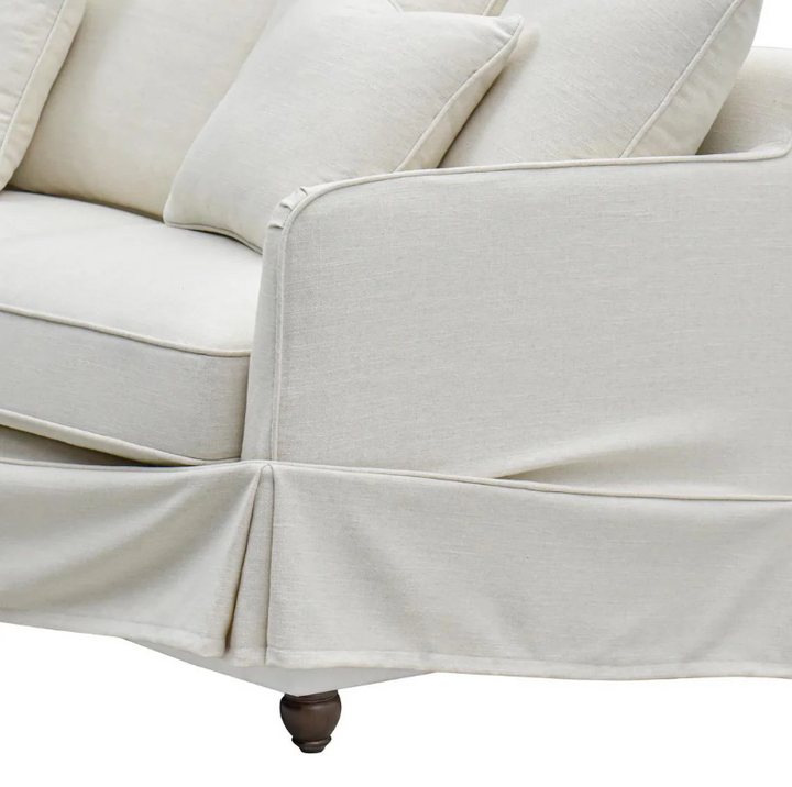 Noosa Hamptons 2 Seat Sofa Ivory