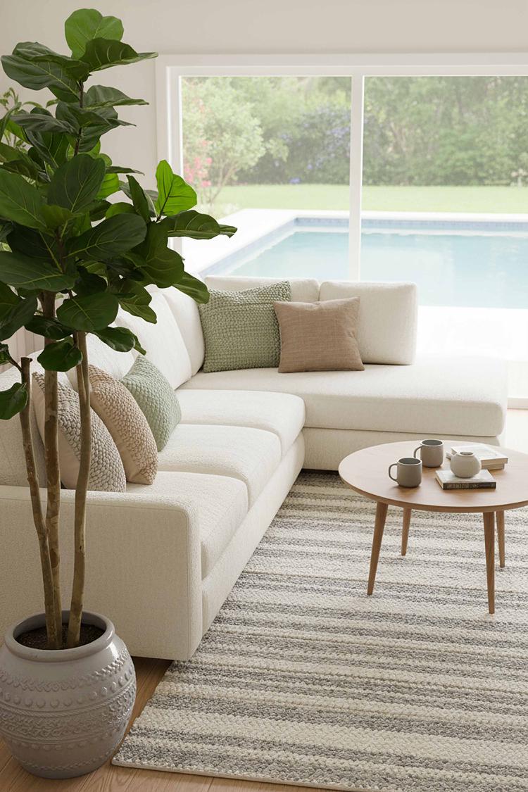 2.3m Fiddle Leaf Tree With 94 Leaves