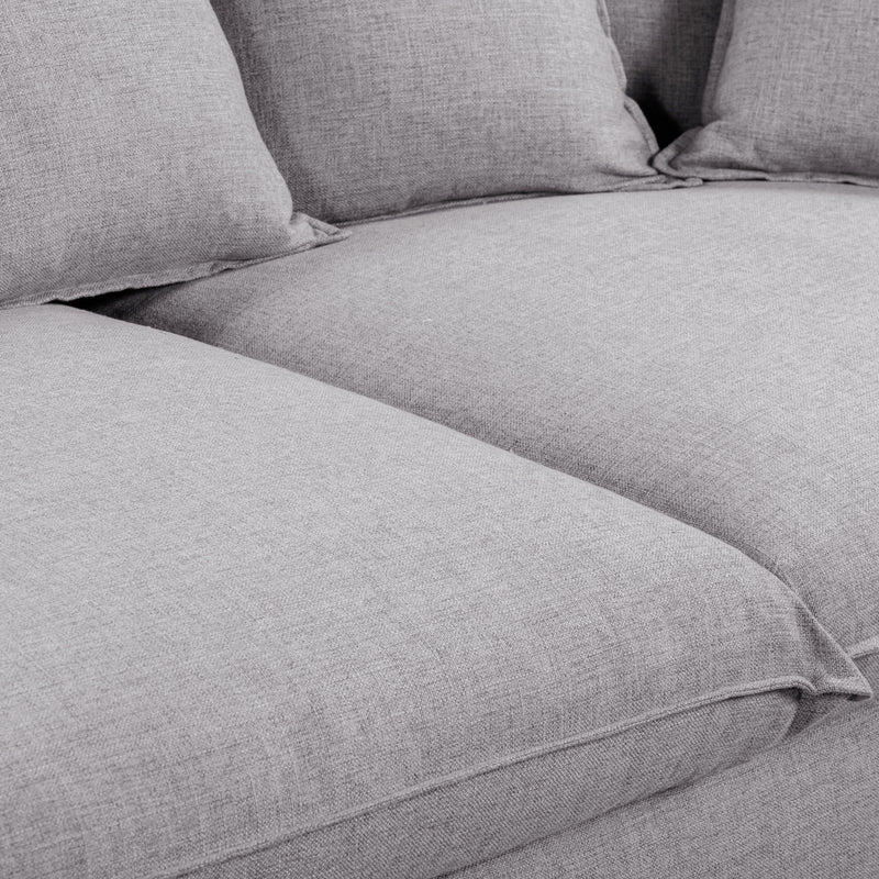 Malaga Coastal 3 Seater Sofa with removable cover Gravity