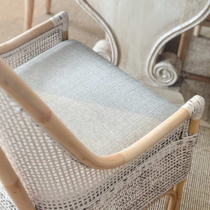 Victoria Hamptons Dining Chair Natural