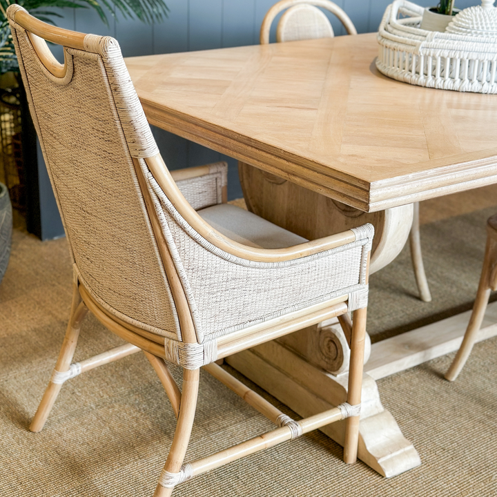 William Bamboo Dining Chair Natural