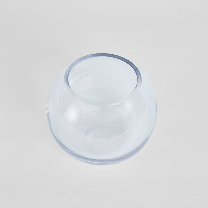 Fish Bowl Glass Vase 16cm