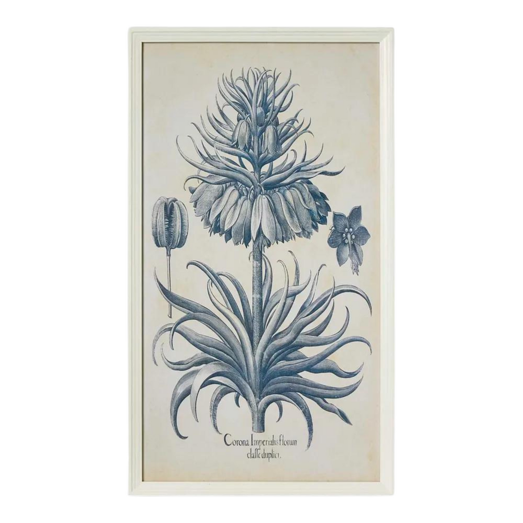 Blue Botanics Wall Art B