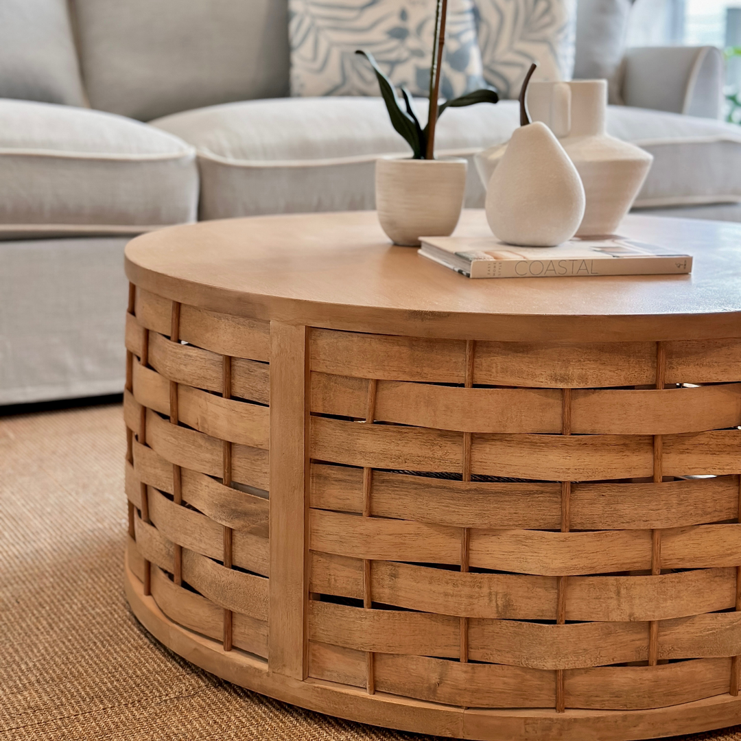 Weave Coffee Table Natural