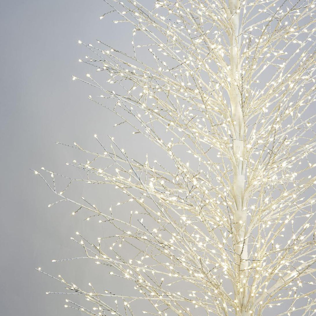 White Forest Light Up Tree Extra Large 210cm