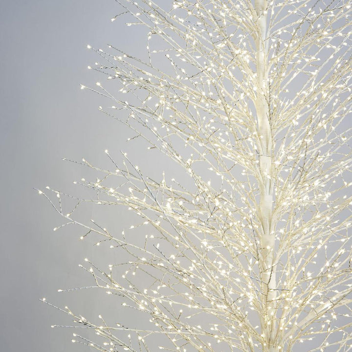 White Forest Light Up Tree Extra Large 210cm