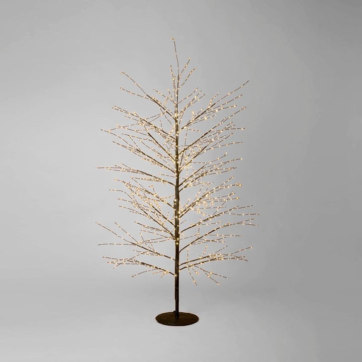 Black Forest Light Up Tree with 1300 Lights 180cm