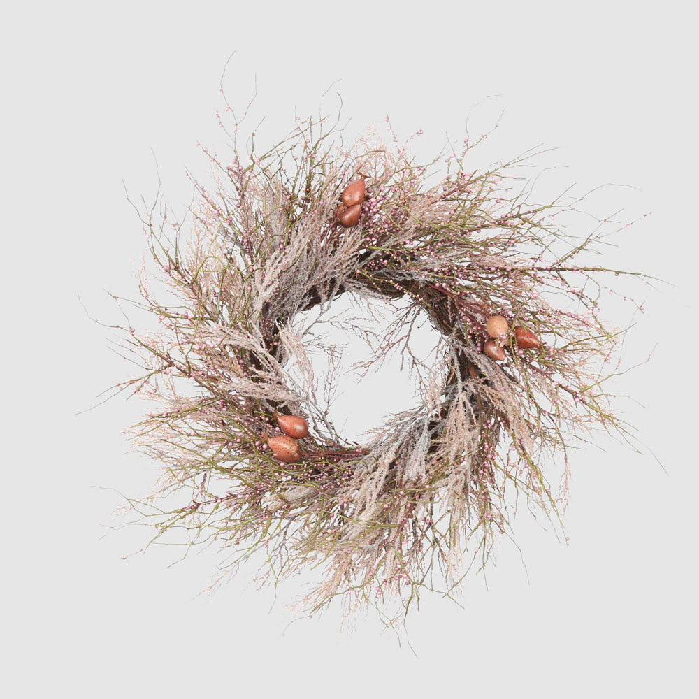 Pluma Wreath Pink