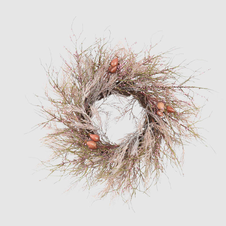 Pluma Wreath Pink