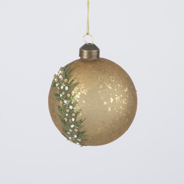 Midas Golden Wreath Bauble