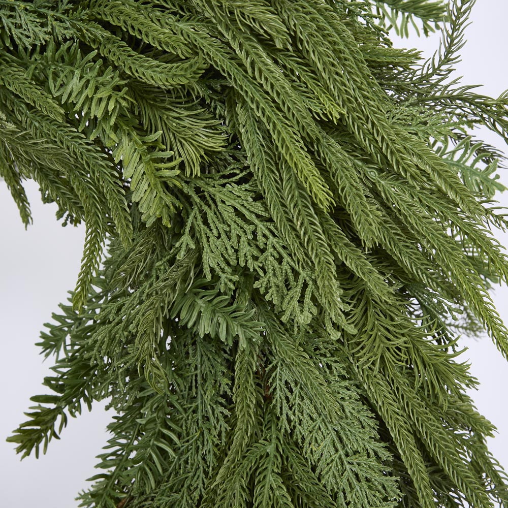 Mixed Cypress Wreath 91cm