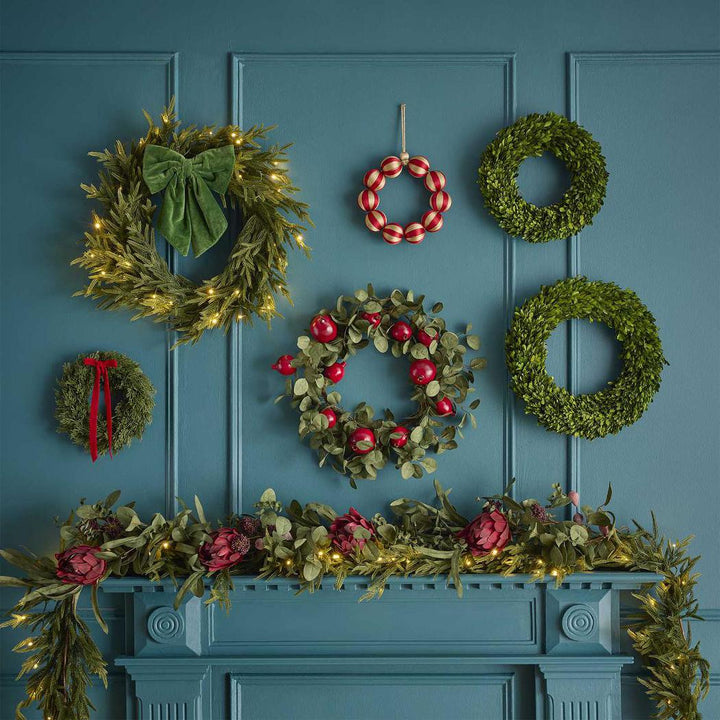 Mini Pine Wreath 25cm