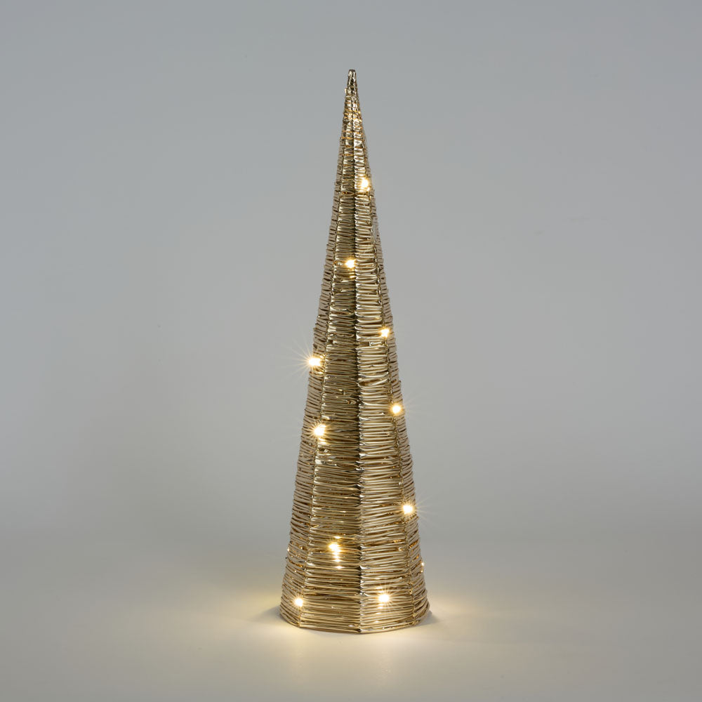 Wrapt Light Up Cone Tree large