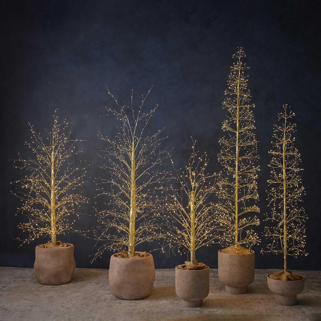 Aurora Forest Light Up Tree 150cm with 810 LED Twinkling Lights