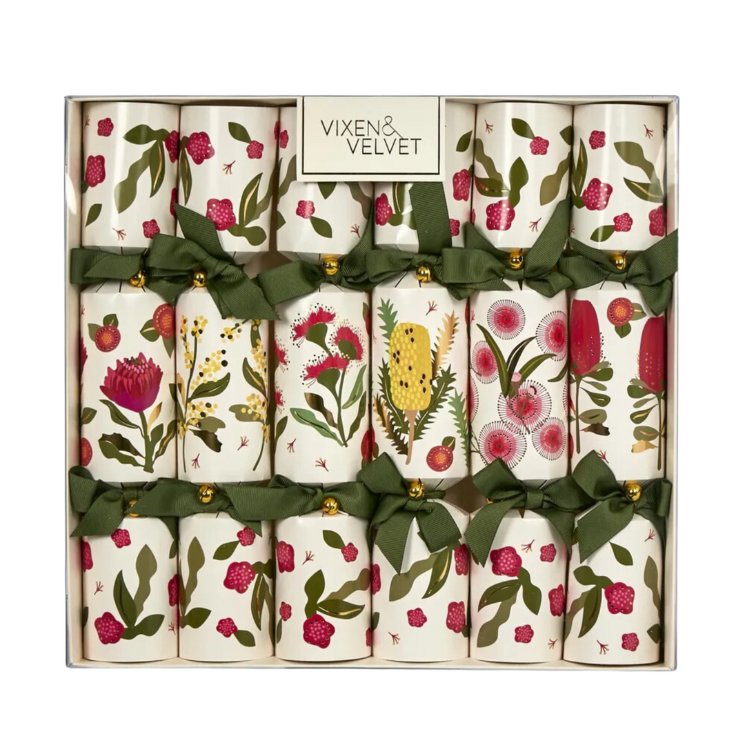 Australian Native Flower Crackers (Box of 6)