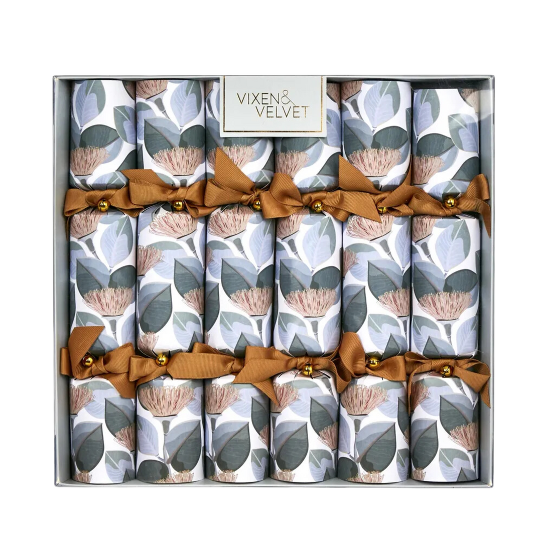 Eucalyptus Flower Crackers (Box of 6)