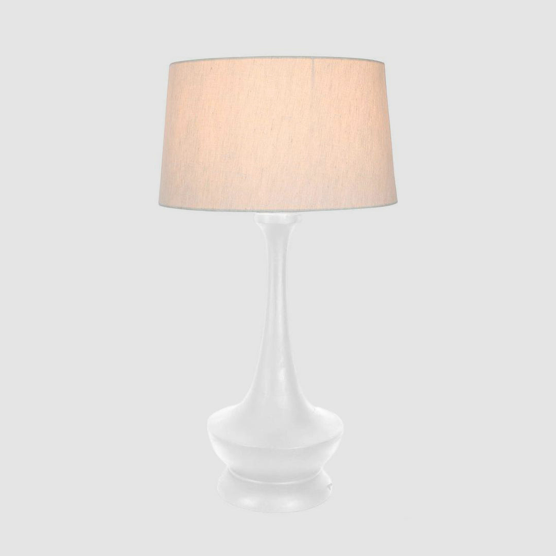 Peninsula Table Lamp Base White- Base Only