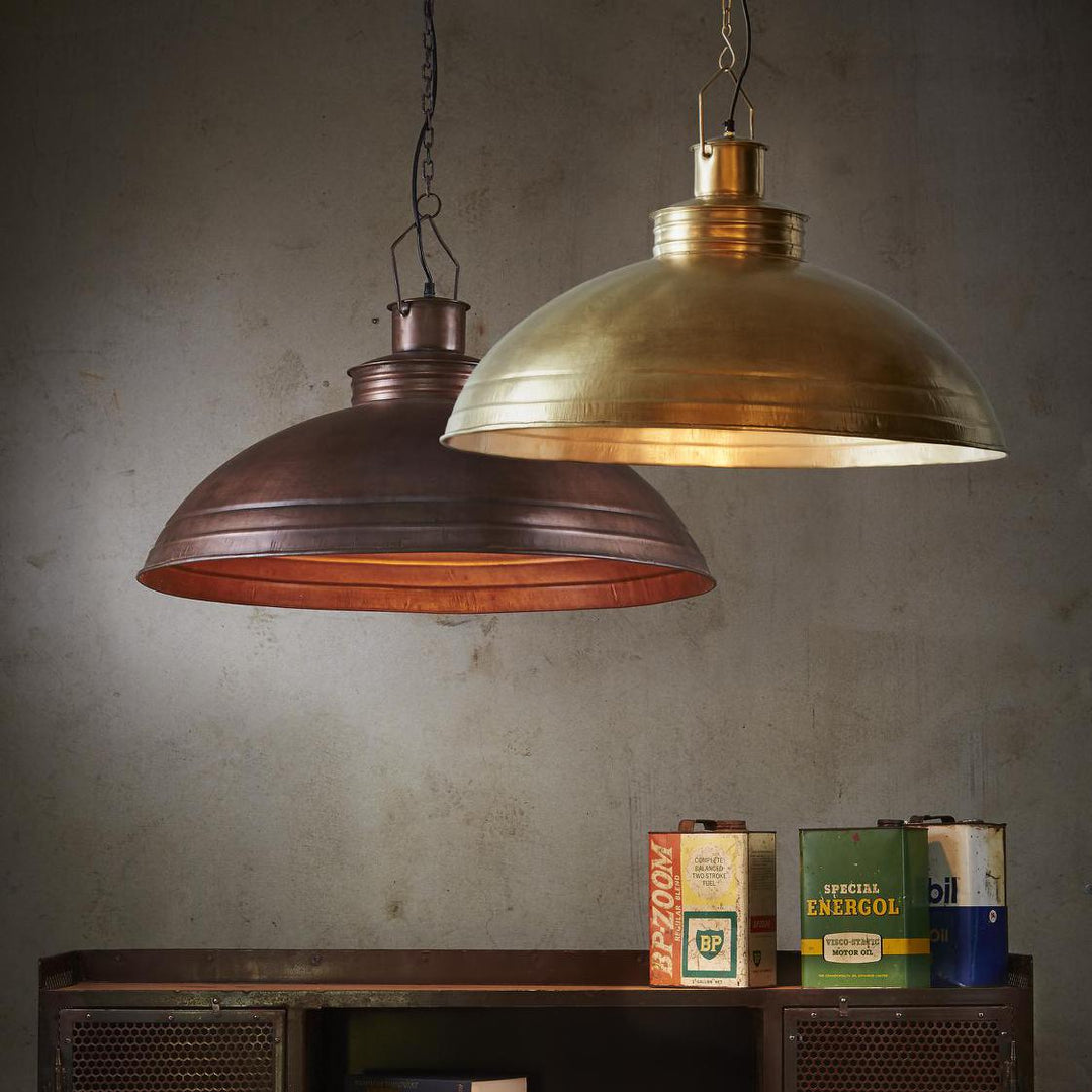 Sheldon Ceiling Pendant Antique Brass