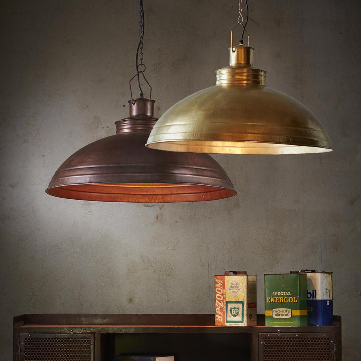 Sheldon Ceiling Pendant Antique Brass