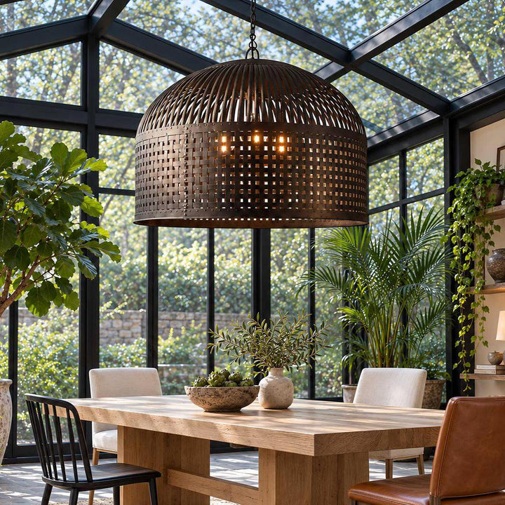 Esch Ceiling Pendant Extra Large Antique Black