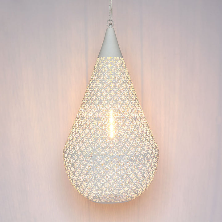 Europa Ceiling Pendant Large White